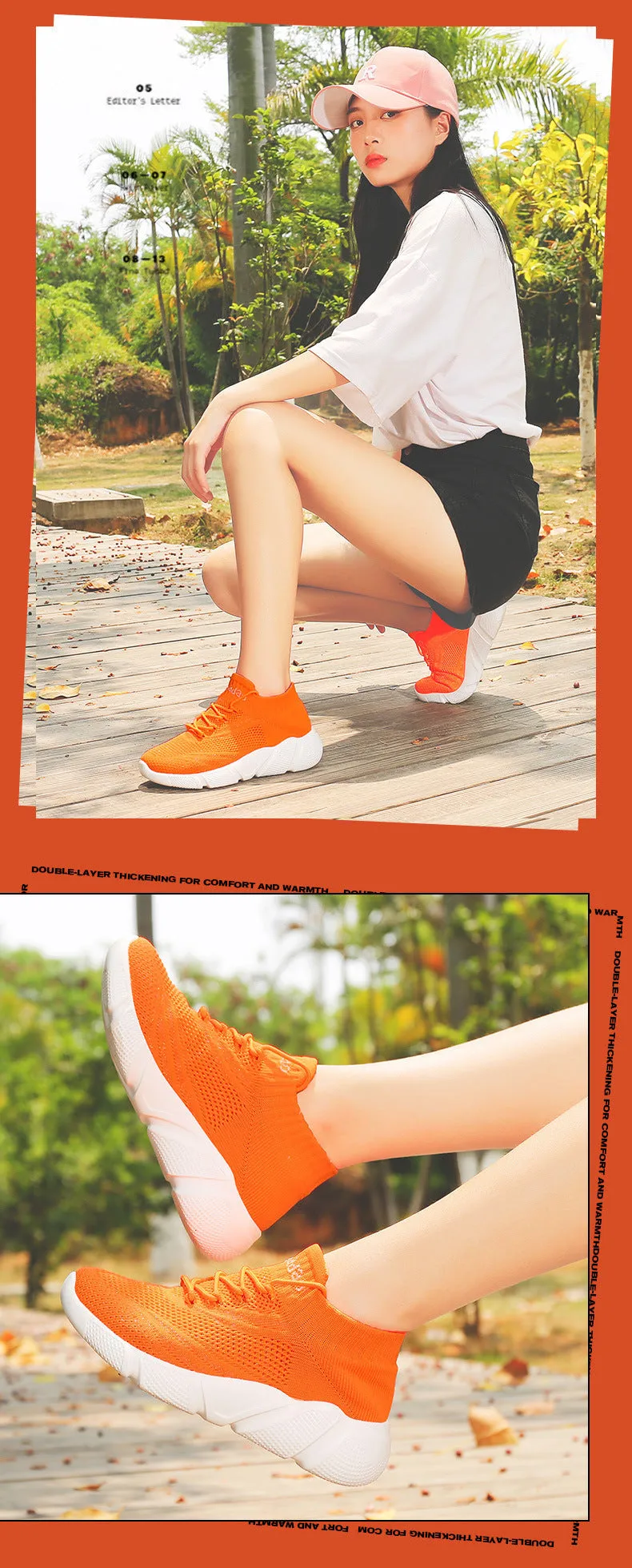 Comelyy Comfortable Breathable Versatile Sneakers