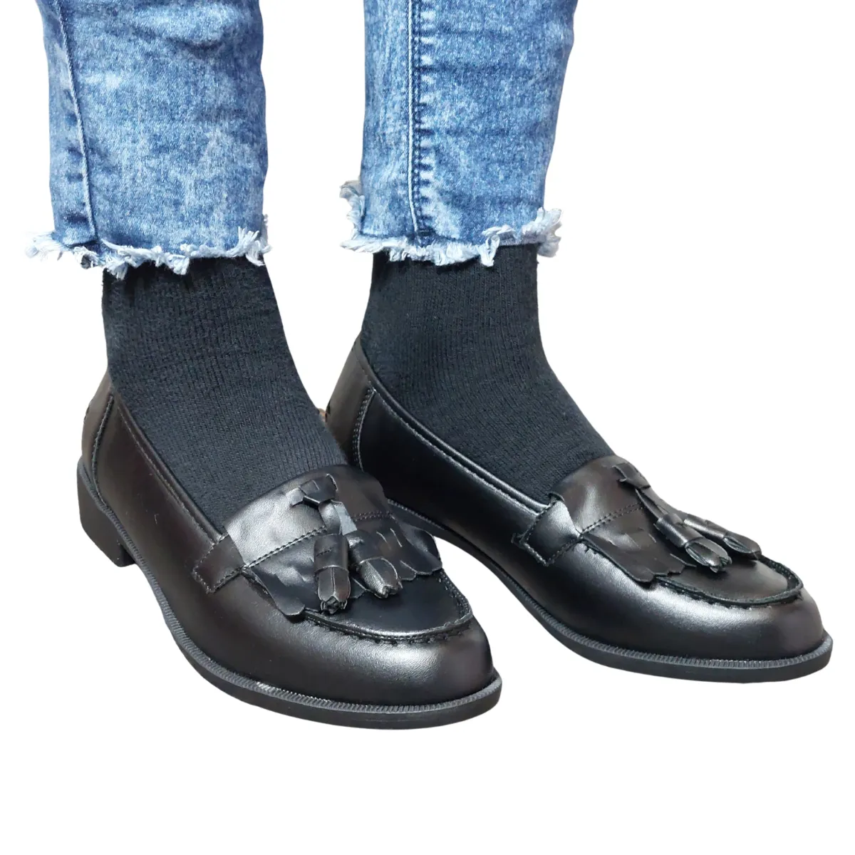 CRETA WOMEN'S FRINGE TASSEL LOAFERS