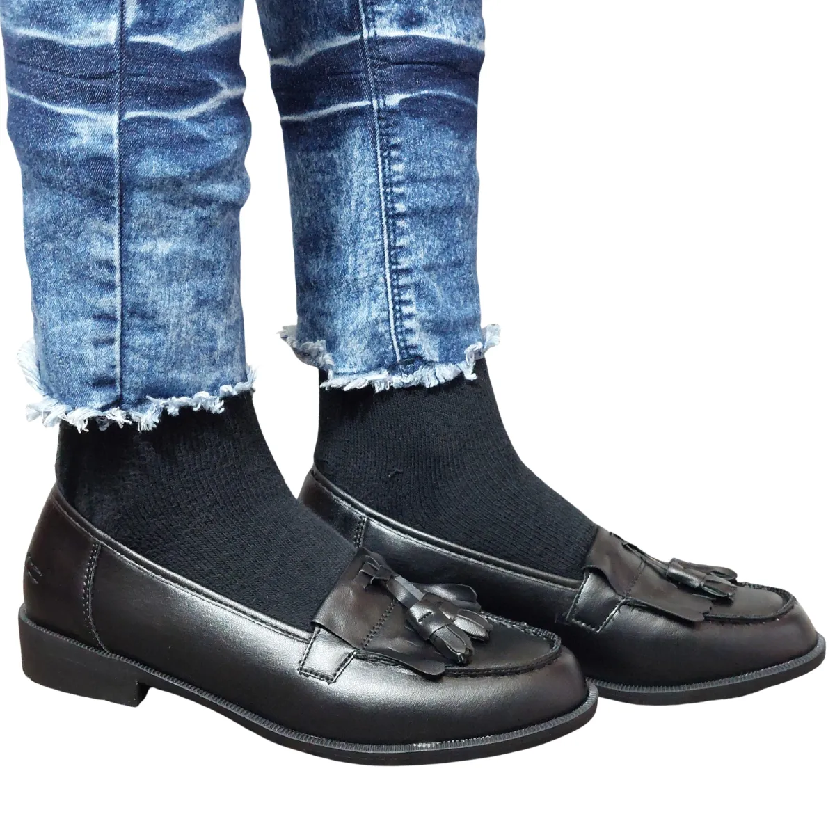 CRETA WOMEN'S FRINGE TASSEL LOAFERS
