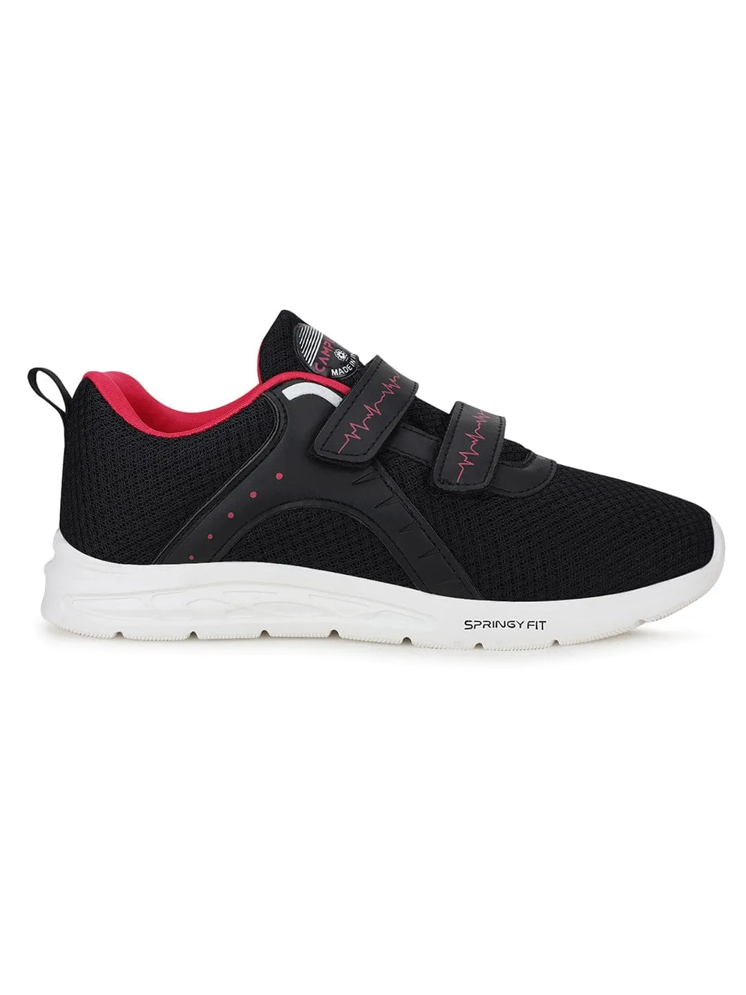 CYNDRA Black Women's Running Shoes
