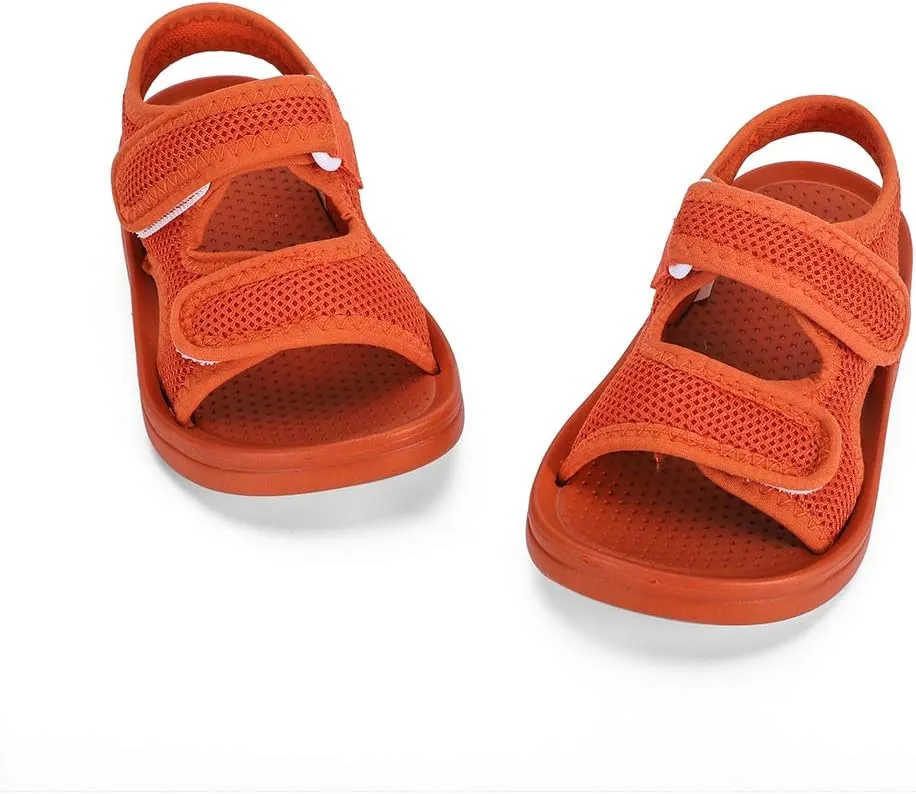 MK MATT KEELY Unisex Kids Summer Slide Sandals Baby Comfort Anti-Slip Open Toe Adjustable Walking Beach Shower Shoes for Boys Girls