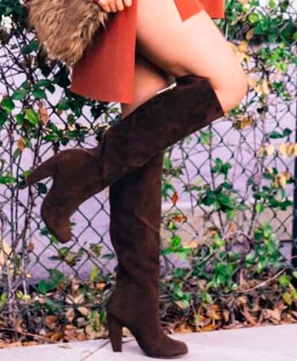 Mona Faux Suede Boots