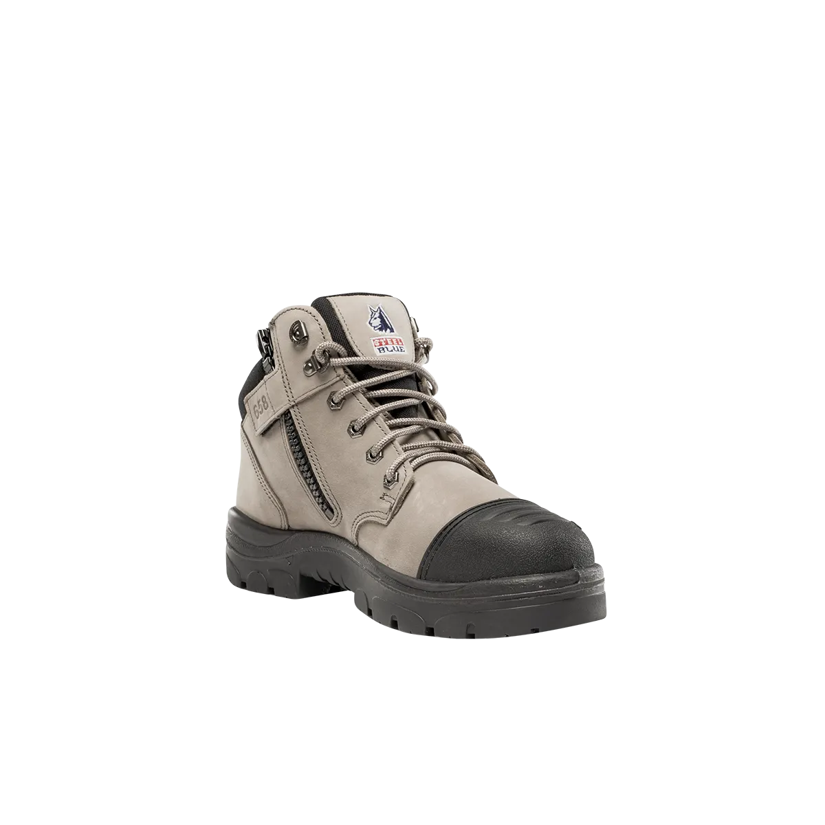 Steel Blue Parkes Zip Scuff 312658