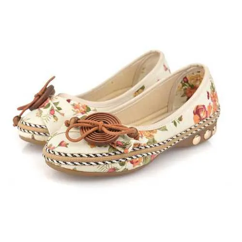 Women Casual  Round Toe Flats