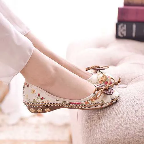 Women Casual  Round Toe Flats