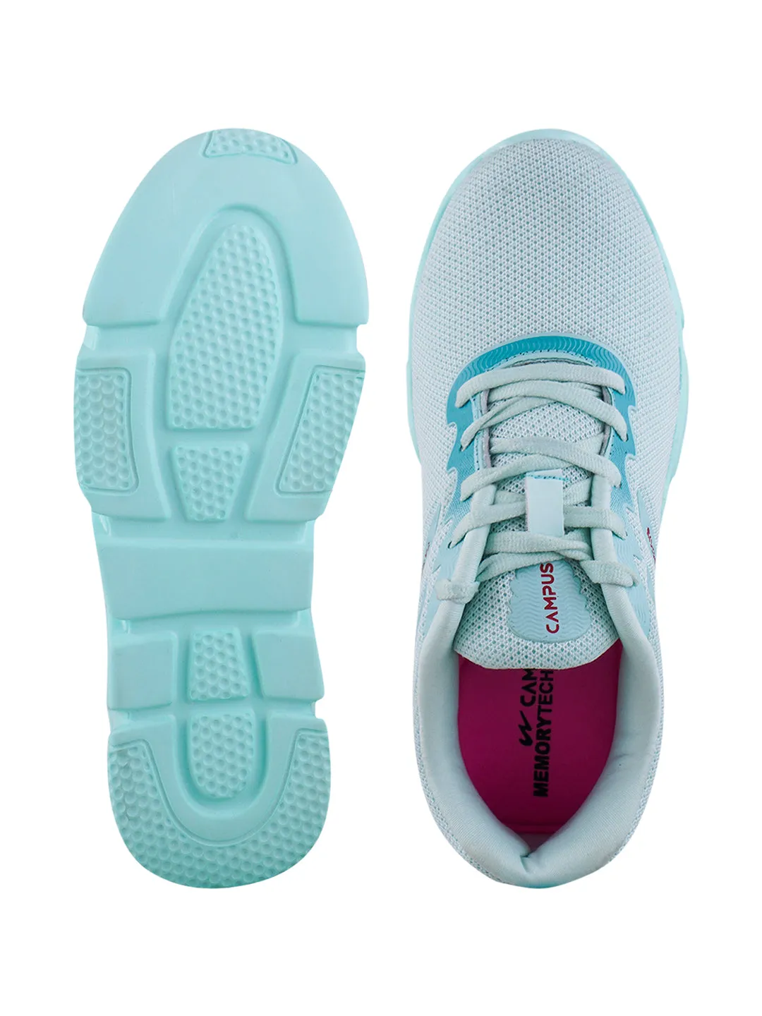 WOODY Green Women's Running Shoes