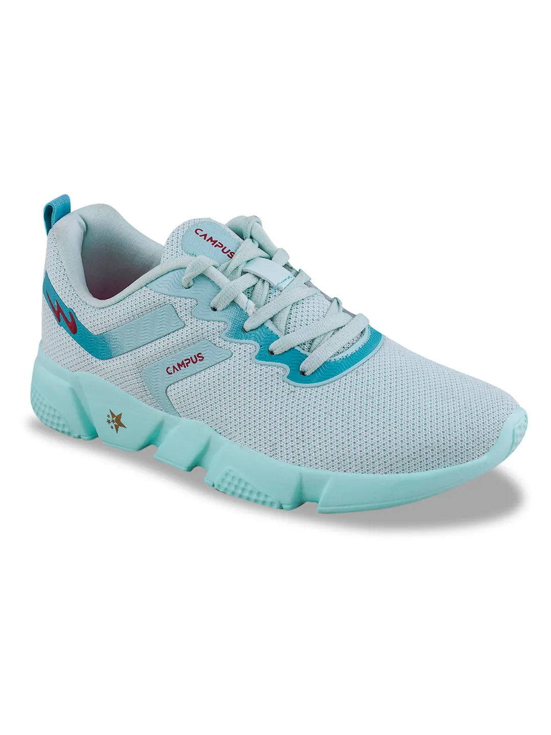 WOODY Green Women's Running Shoes