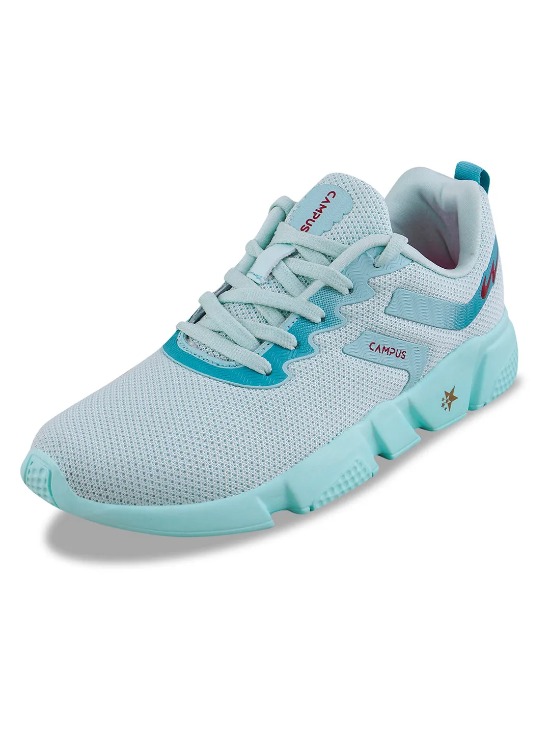 WOODY Green Women's Running Shoes